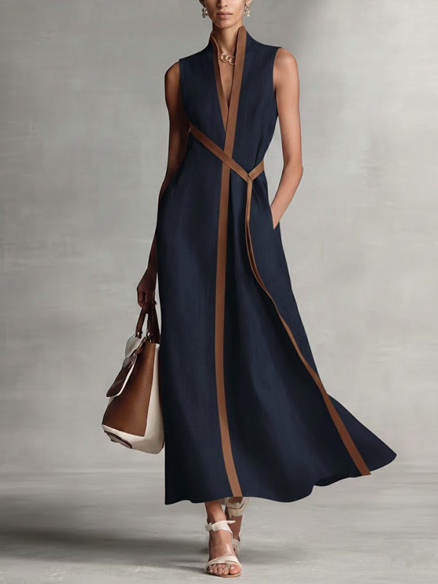 Éléonore™ — Robe longue élégante à silhouette structurée