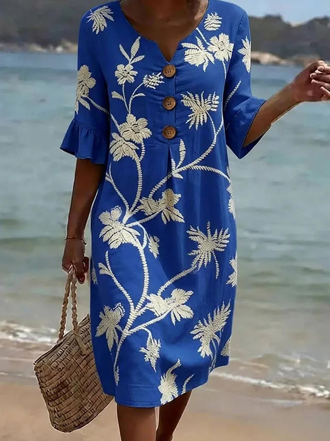 Robe de Plage Violette