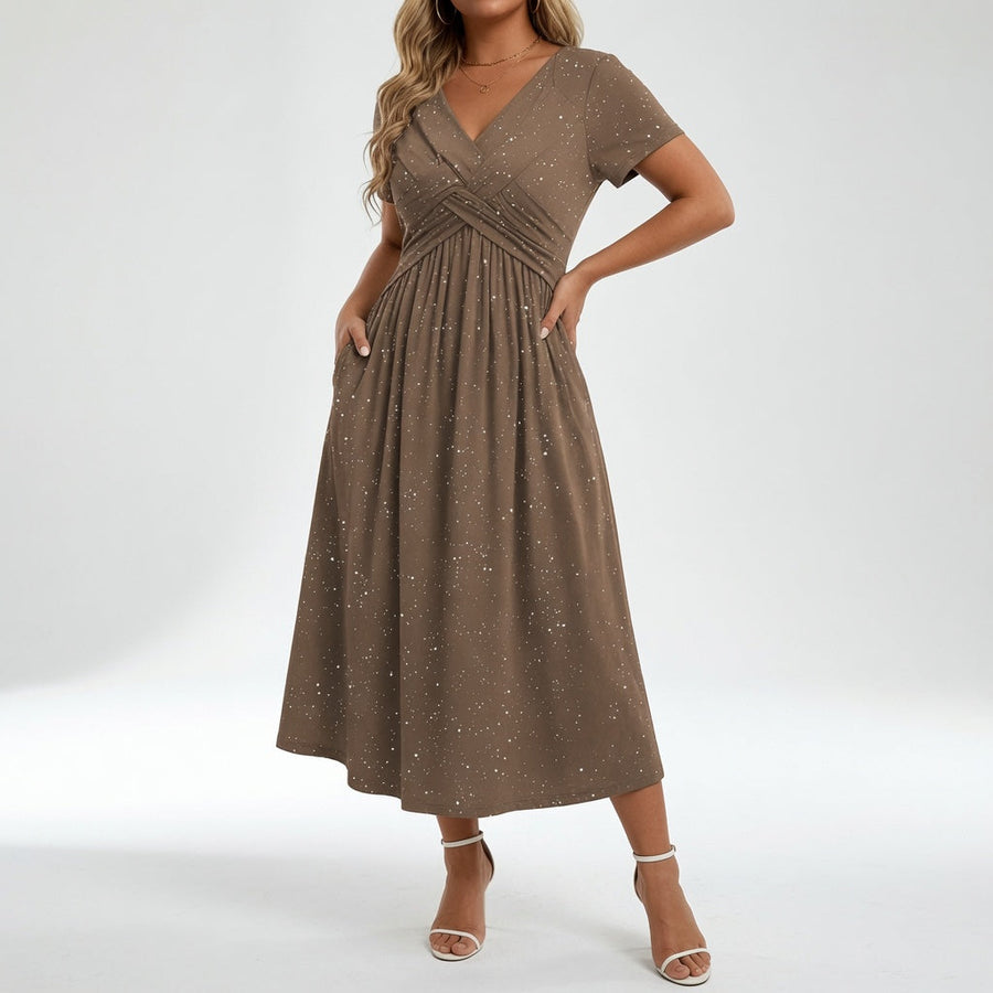 Florévia™ — Robe florale fluide élégance romantique