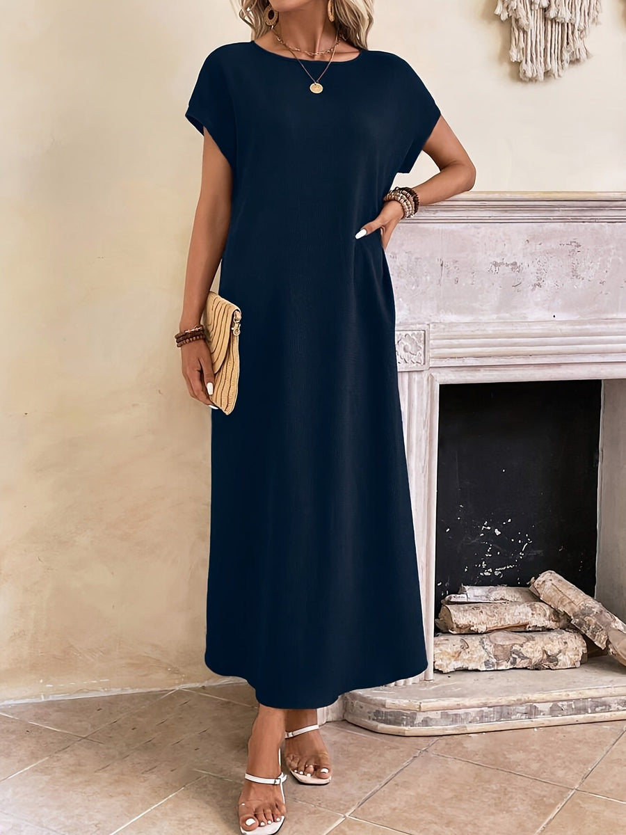 Margaux™ — Robe longue élégante et minimaliste