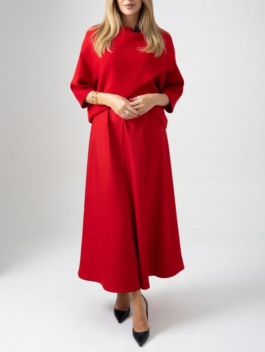 Soléanne™ — Robe longue fluide élégante moderne